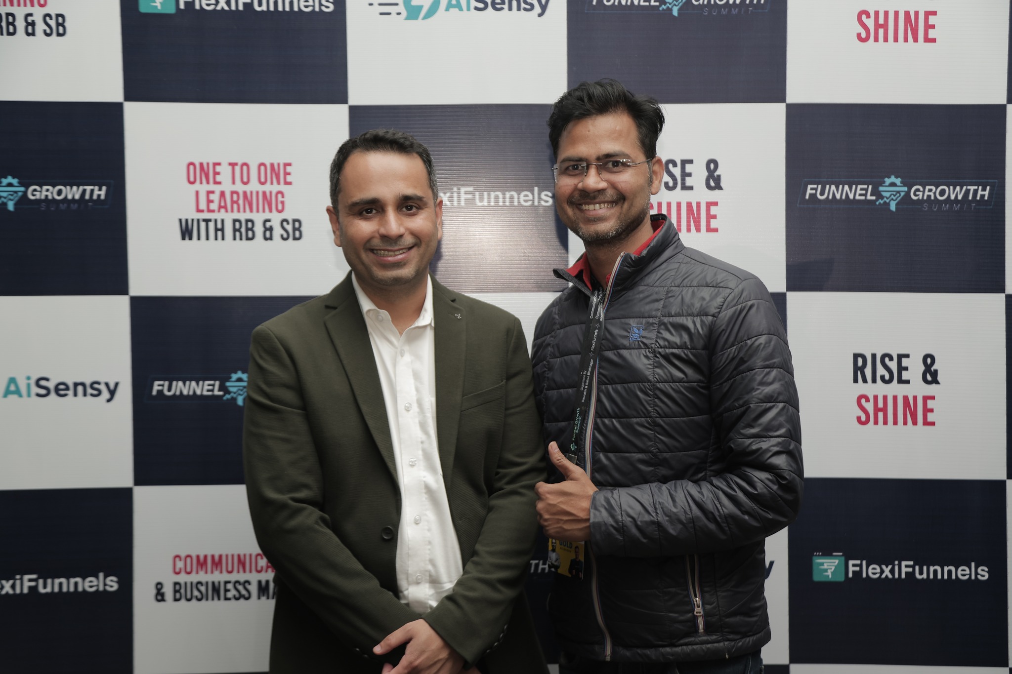 Gyanendra Sharma with Rahul Bhatnagar