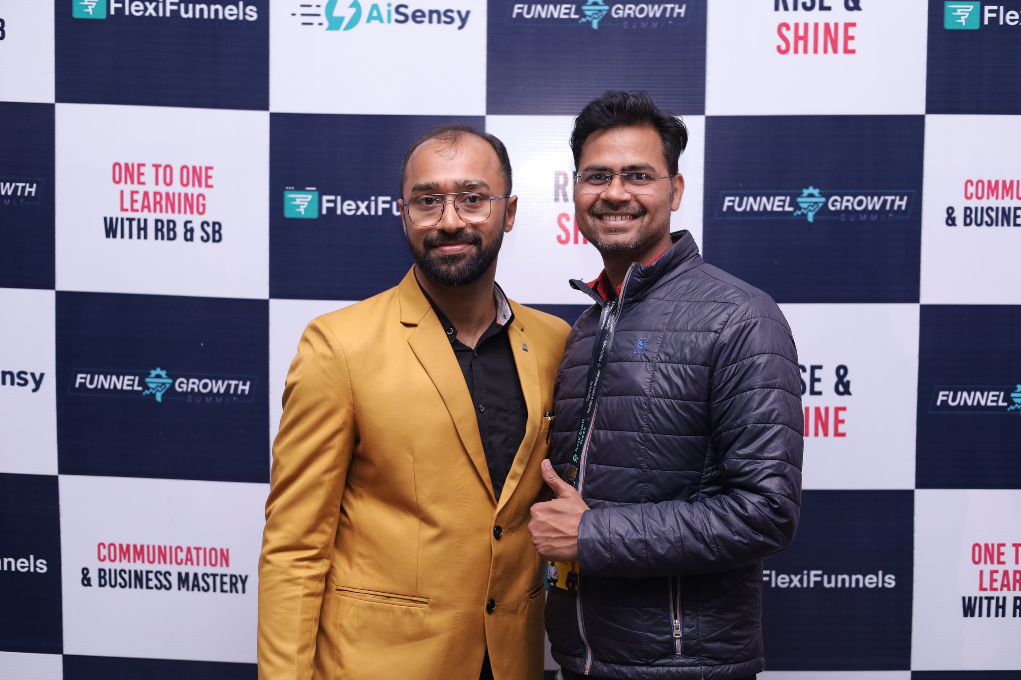 Gyanendra Sharma with Rishabh Jain