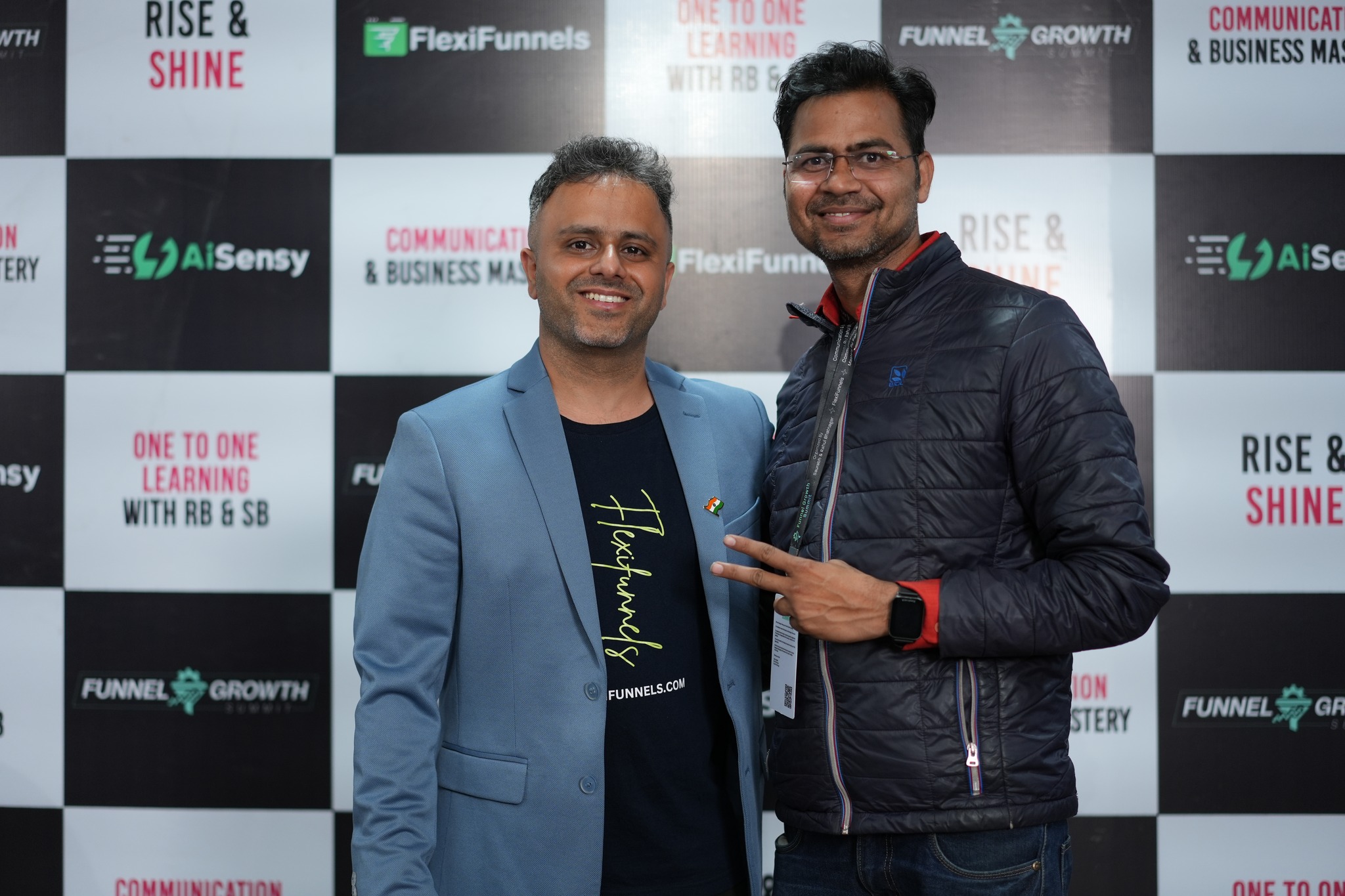 Gyanendra Sharma with Saurabh Bhatnagar